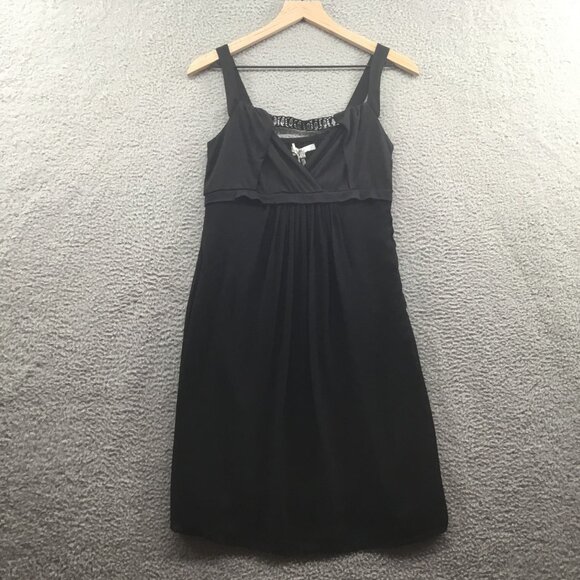Lucy Paris Fit and Flare Sleeveless Mini Dress Black M - Picture 1 of 3